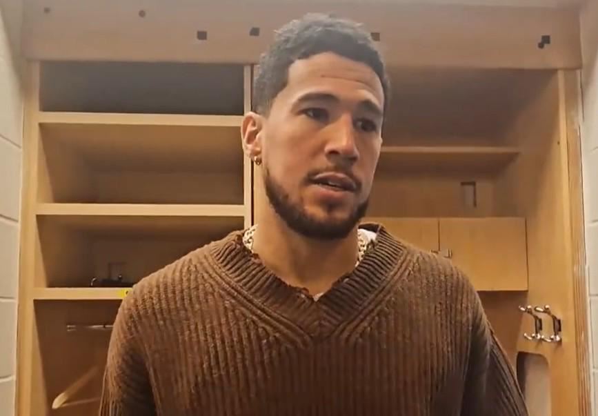 布克：杜兰特是我极度敬重之人，跟他同场竞技的机会弥足珍贵